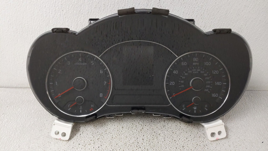 2015 Kia Forte Instrument Cluster Speedometer Gauges P/N:94001-A7300 Fits 2014 2016 OEM Used Auto Parts - Oemusedautoparts1.com