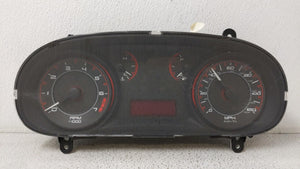 2013 Dodge Dart Instrument Cluster Speedometer Gauges P/N:05091892AE 05091892AC Fits OEM Used Auto Parts - Oemusedautoparts1.com