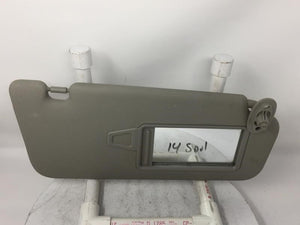 2014 Kia Soul Sun Visor Shade Replacement Driver Left Mirror Fits OEM Used Auto Parts - Oemusedautoparts1.com