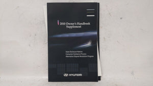 2010 Hyundai Sonata Owners Manual Book Guide OEM Used Auto Parts - Oemusedautoparts1.com