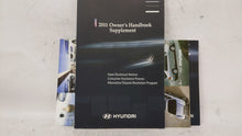 2011 Hyundai Sonata Owners Manual Book Guide OEM Used Auto Parts - Oemusedautoparts1.com