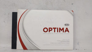 2014 Kia Optima Owners Manual Book Guide OEM Used Auto Parts - Oemusedautoparts1.com