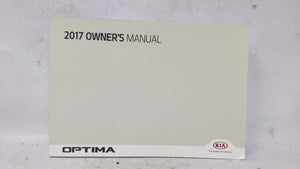 2017 Kia Optima Owners Manual Book Guide OEM Used Auto Parts - Oemusedautoparts1.com