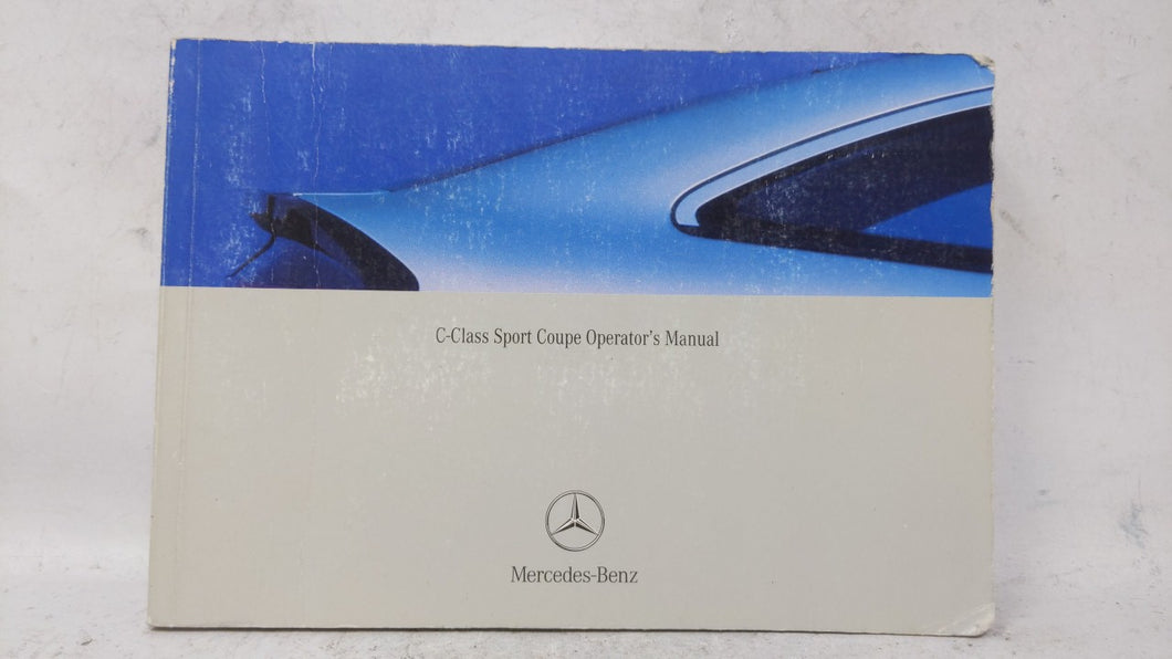 2004 Mercedes-Benz C43 Amg Owners Manual Book Guide OEM Used Auto Parts - Oemusedautoparts1.com