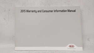 2015 Kia Optima Owners Manual Book Guide OEM Used Auto Parts - Oemusedautoparts1.com