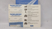 2008 Ford Taurus Owners Manual Book Guide OEM Used Auto Parts - Oemusedautoparts1.com