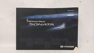 2012 Hyundai Sonata Owners Manual Book Guide OEM Used Auto Parts - Oemusedautoparts1.com