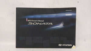 2012 Hyundai Sonata Owners Manual Book Guide OEM Used Auto Parts - Oemusedautoparts1.com