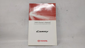 2009 Toyota Camry Owners Manual Book Guide OEM Used Auto Parts - Oemusedautoparts1.com