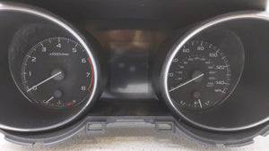 2016 Subaru Legacy Instrument Cluster Speedometer Gauges P/N:85002AL31A Fits OEM Used Auto Parts - Oemusedautoparts1.com