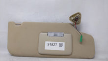 2005-2007 Mercury Montego Passenger Sun Visor Mirror Right Sunvisor Beige 91827 - Oemusedautoparts1.com