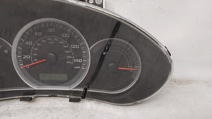 2008 Subaru Impreza Instrument Cluster Speedometer Gauges P/N:8502FG110 Fits OEM Used Auto Parts - Oemusedautoparts1.com