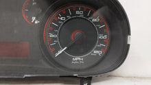 2013 Dodge Dart Instrument Cluster Speedometer Gauges P/N:05091892AE 05091892AC Fits OEM Used Auto Parts - Oemusedautoparts1.com