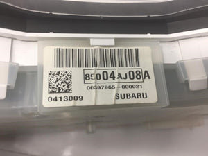 2013 Subaru Legacy Instrument Cluster Speedometer Gauges P/N:64,519 MI. PN:85004AJ08A Fits OEM Used Auto Parts - Oemusedautoparts1.com