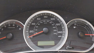2008 Subaru Impreza Instrument Cluster Speedometer Gauges P/N:85002FG130 Fits OEM Used Auto Parts - Oemusedautoparts1.com
