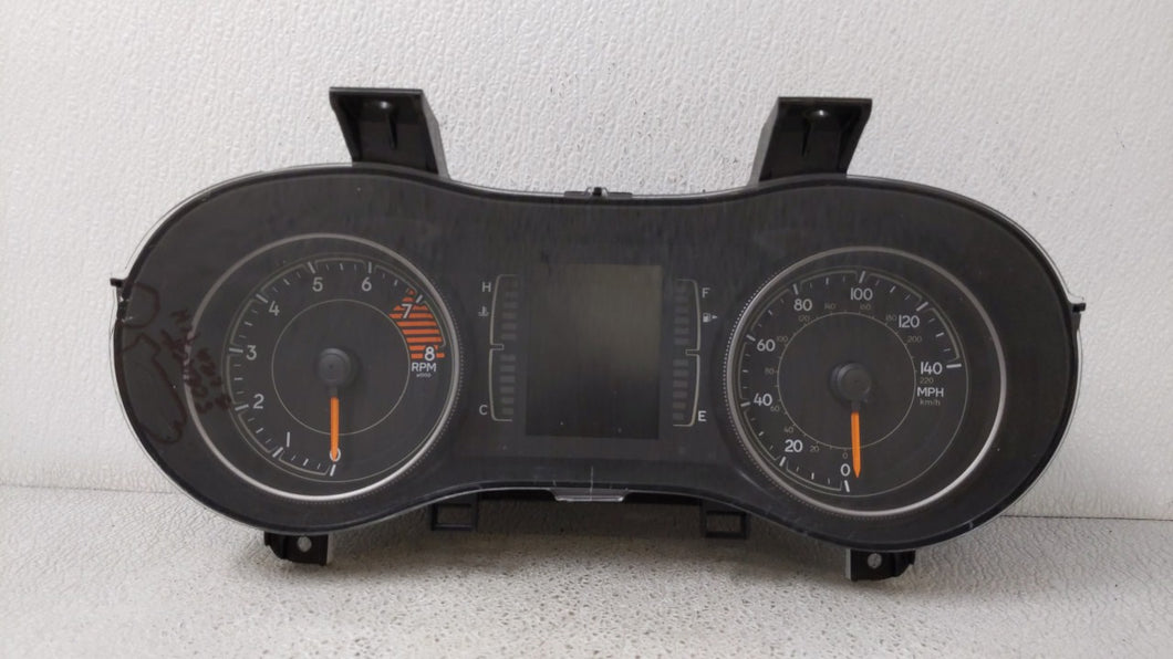 2017 Jeep Cherokee Instrument Cluster Speedometer Gauges P/N:P68309018AD Fits OEM Used Auto Parts - Oemusedautoparts1.com