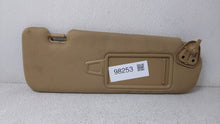 2011-2015 Hyundai Sonata Sun Visor Shade Replacement Passenger Right Mirror Fits 2011 2012 2013 2014 2015 OEM Used Auto Parts - Oemusedautoparts1.com