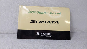 2007 Hyundai Sonata Owners Manual Book Guide OEM Used Auto Parts - Oemusedautoparts1.com