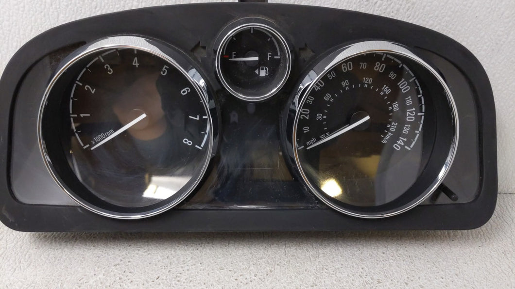 2013-2014 Chevrolet Captiva Sport Instrument Cluster Speedometer Gauges P/N:23120853 22975645 Fits 2013 2014 OEM Used Auto Parts - Oemusedautoparts1.com