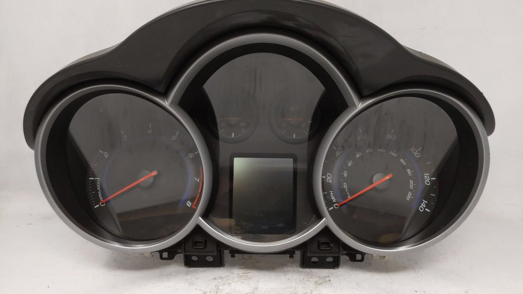 2012 Chevrolet Cruze Instrument Cluster Speedometer Gauges P/N:95940656 95487986 Fits OEM Used Auto Parts - Oemusedautoparts1.com