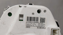 2013 Subaru Impreza Instrument Cluster Speedometer Gauges P/N:85002FJ880 Fits OEM Used Auto Parts - Oemusedautoparts1.com