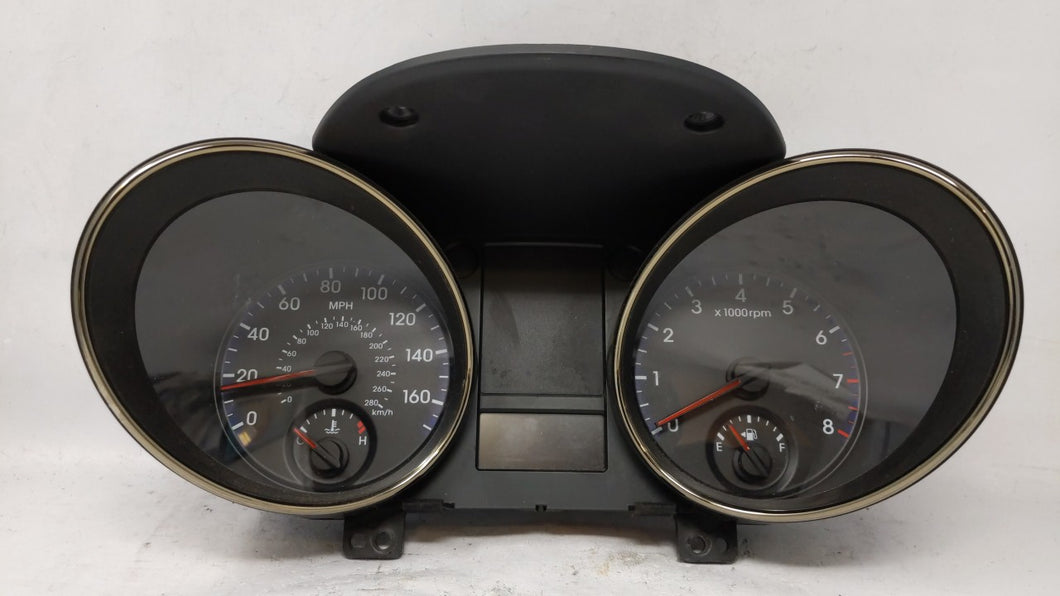 2011-2012 Hyundai Genesis Instrument Cluster Speedometer Gauges P/N:94031-2M000 94011-2M590 Fits 2011 2012 OEM Used Auto Parts - Oemusedautoparts1.com