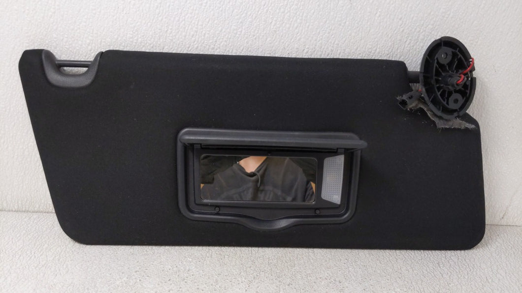 2016-2019 Ford Explorer Passenger Sun Visor Mirror Right Sunvisor Black 99232 - Oemusedautoparts1.com