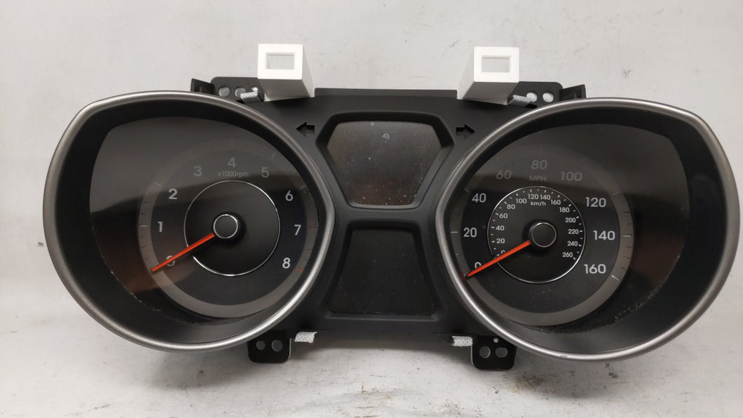 2014-2016 Hyundai Elantra Instrument Cluster Speedometer Gauges P/N:94004-3Y010 Fits 2014 2015 2016 OEM Used Auto Parts - Oemusedautoparts1.com